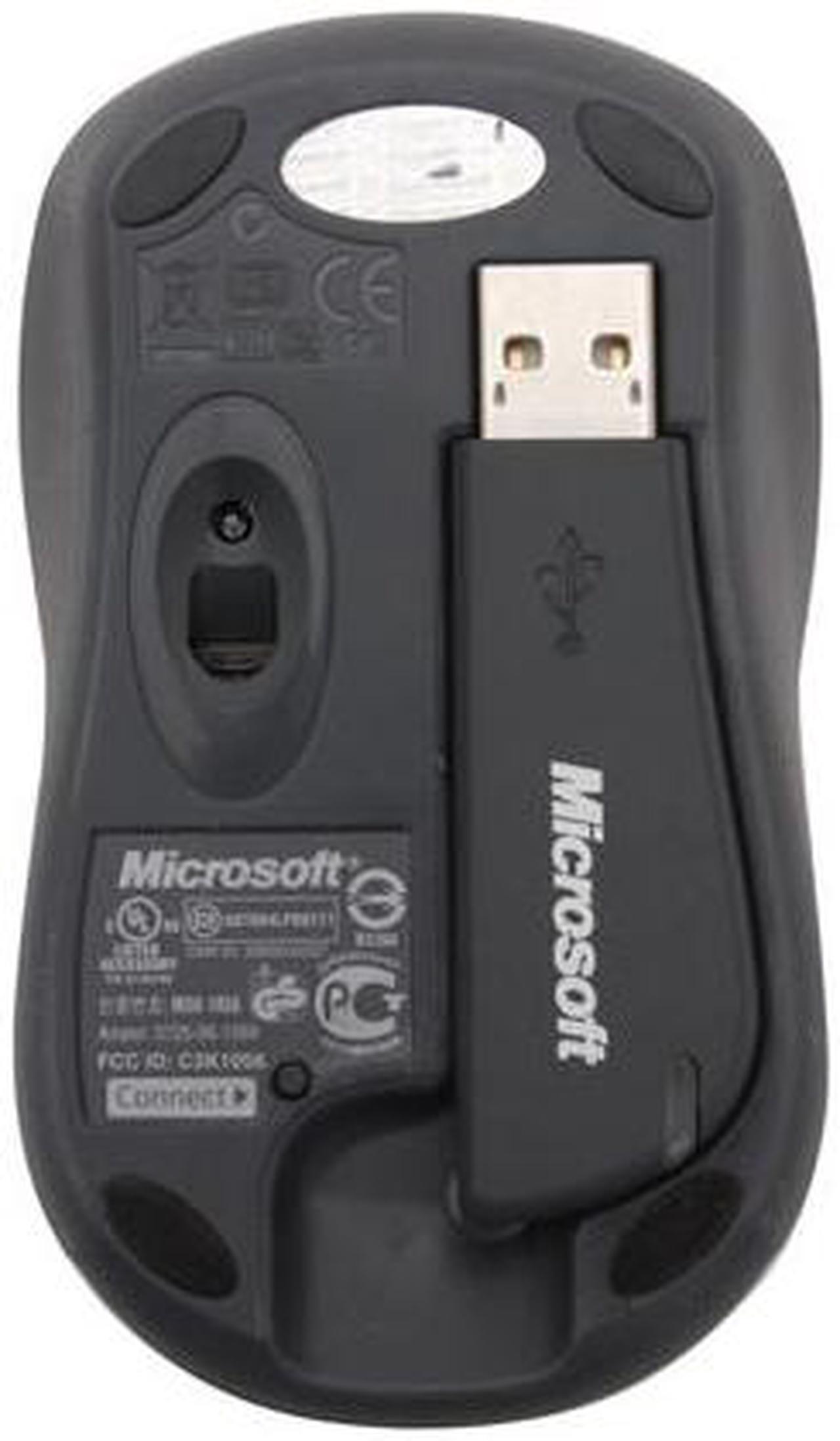 Alt view image 5 of 7 - Microsoft Wireless Notebook Optical Mouse 3000 - Slate - OEM