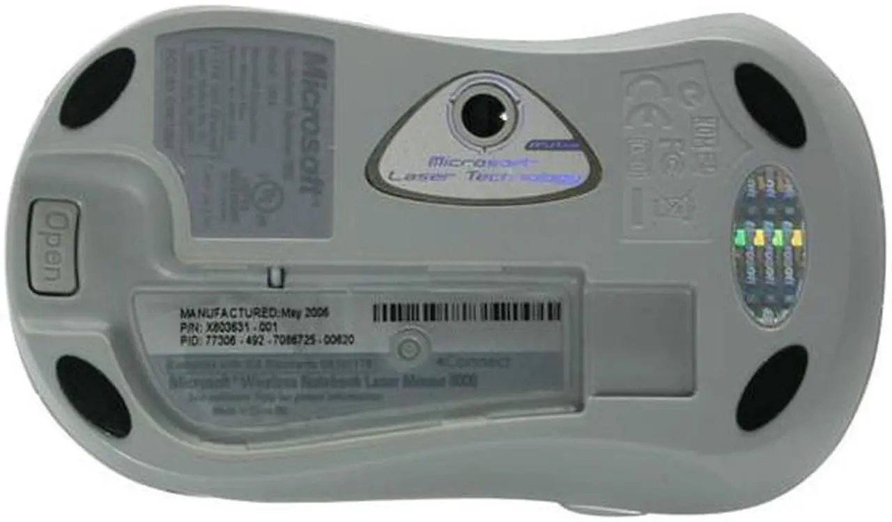 Alt view image 7 of 10 - Microsoft Wireless Laser Notebook Mouse 6000 - OEM