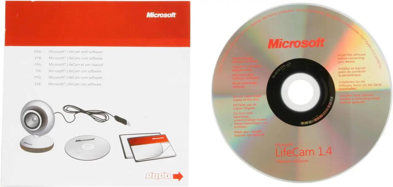 Alt view image 8 of 8 - Microsoft LifeCam VX-1000 USB 2.0 WebCam - OEM