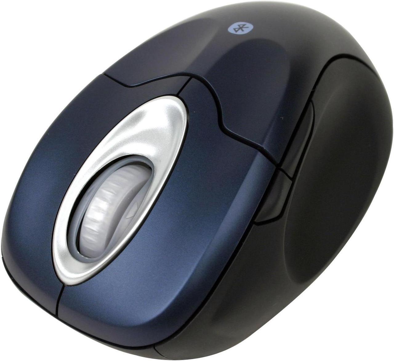 Alt view image 2 of 5 - Microsoft IntelliMouse Explorer for Bluetooth M60-00006 Blue 5 Buttons Tilt Wheel Bluetooth Wireless Optical Mouse