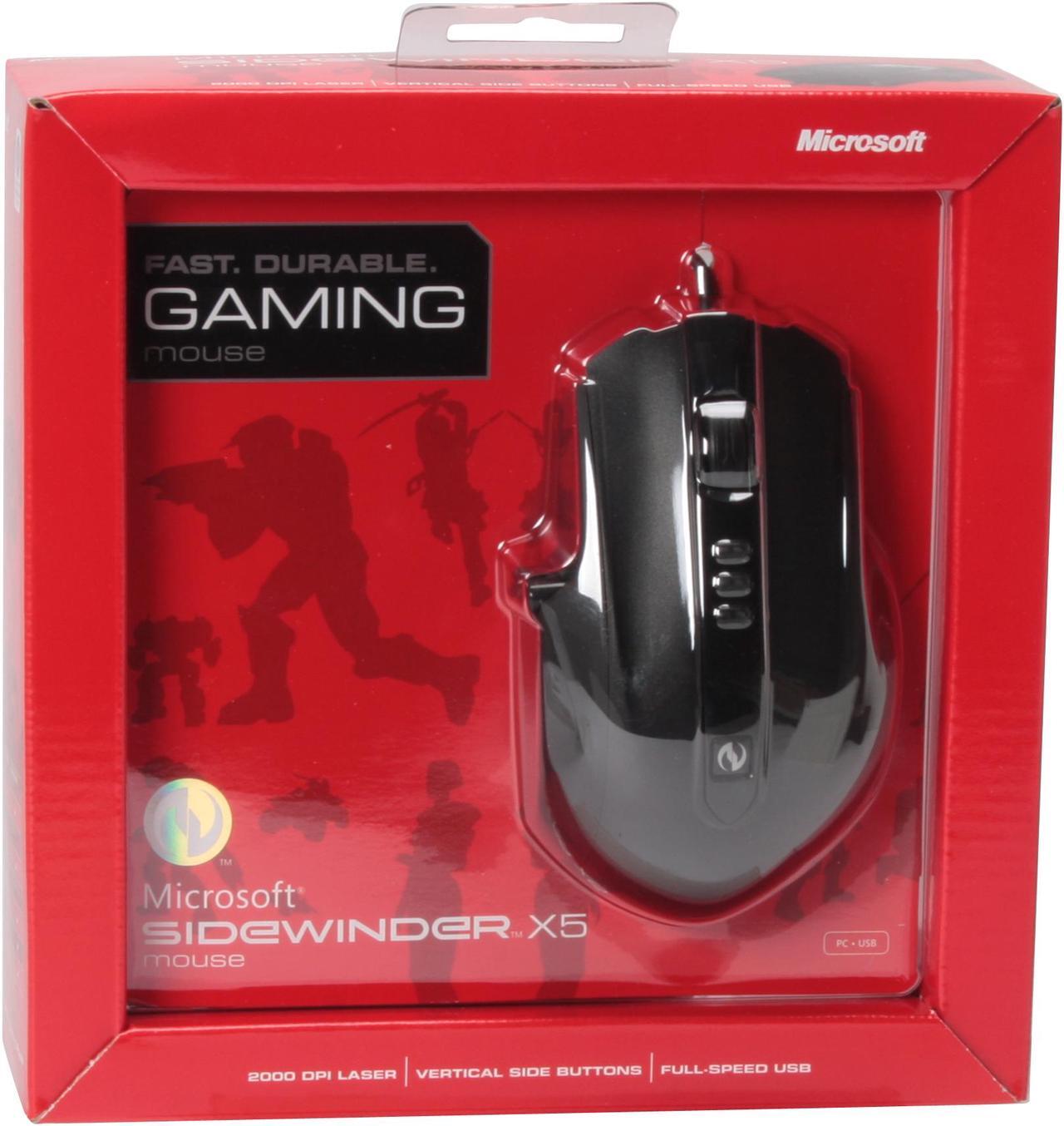Alt view image 9 of 9 - Microsoft SideWinder X5 Mouse