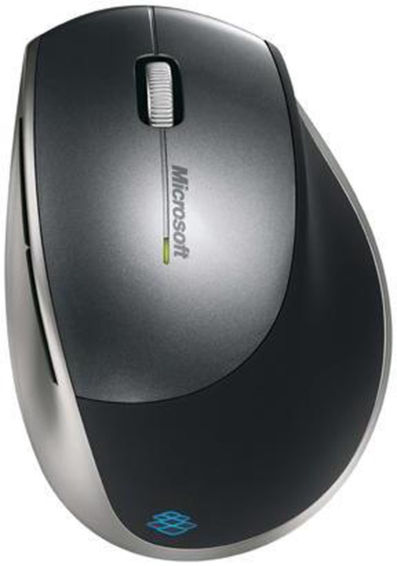 Microsoft Explorer Mouse 5AA-00003 Black 5 Buttons Tilt Wheel USB 2.4 GHz Wireless BlueTrack Mouse