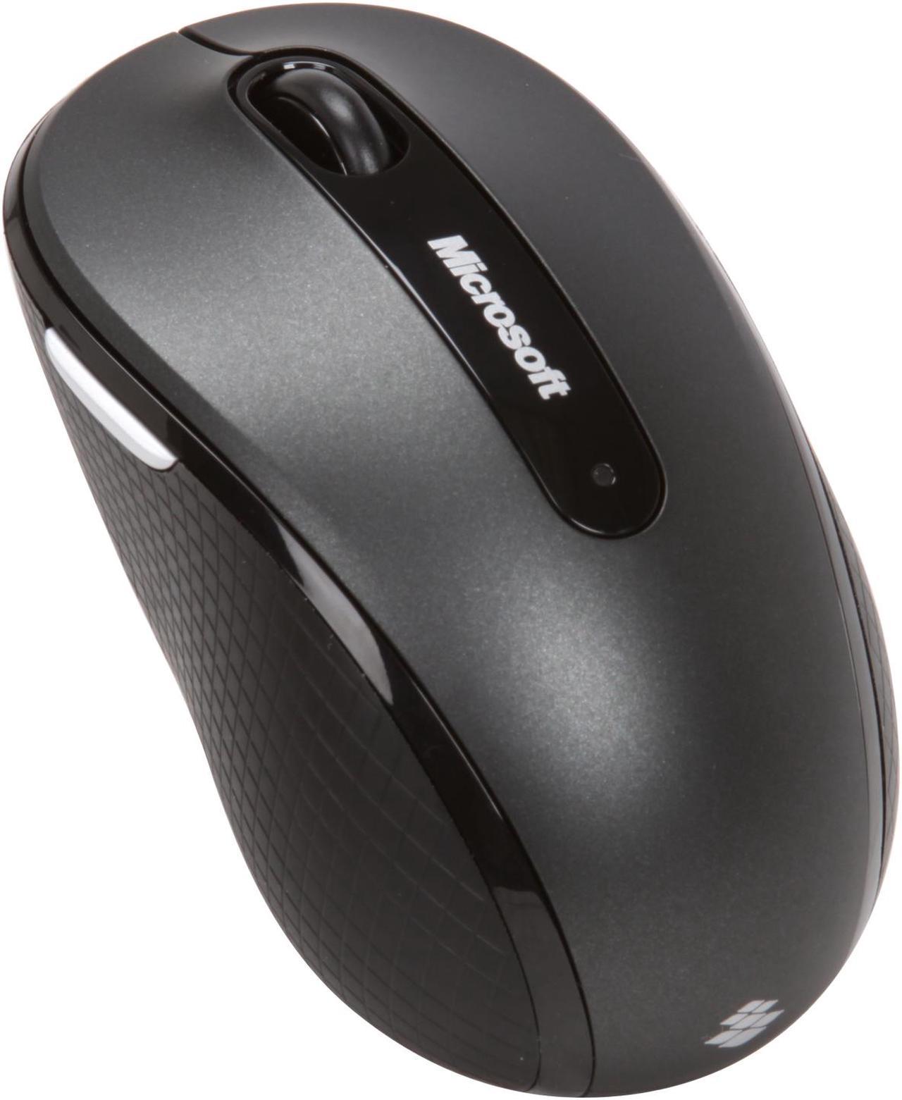 Microsoft Wireless Mobile Mouse 4000 - Graphite (D5D-00001)