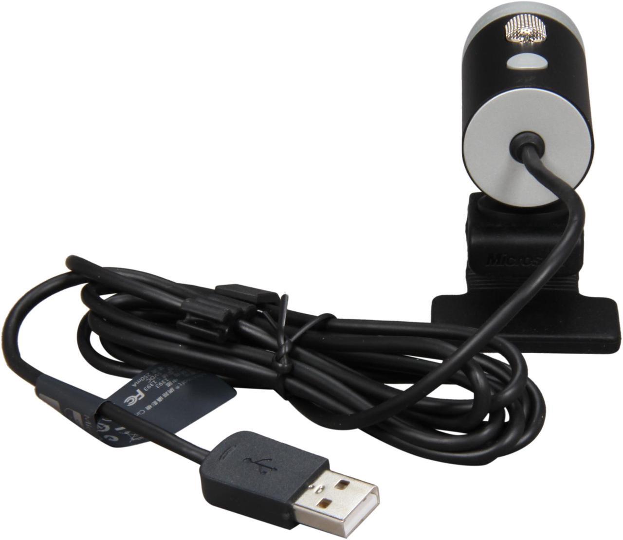 Alt view image 4 of 6 - Microsoft LifeCam Cinema 720p HD Webcam for Business - Black