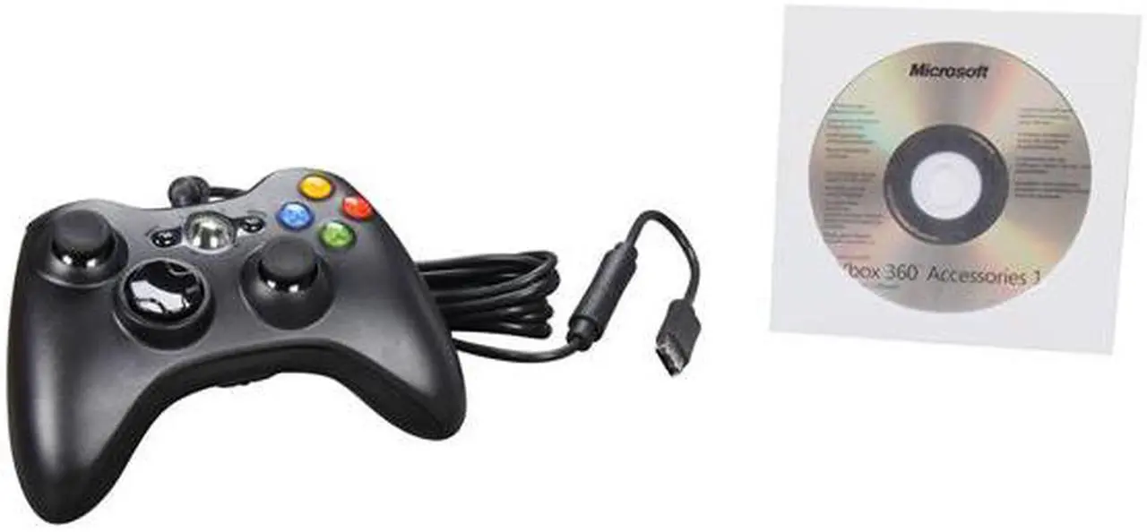 Alt view image 5 of 5 - Microsoft Xbox 360 Wired Controller for Windows