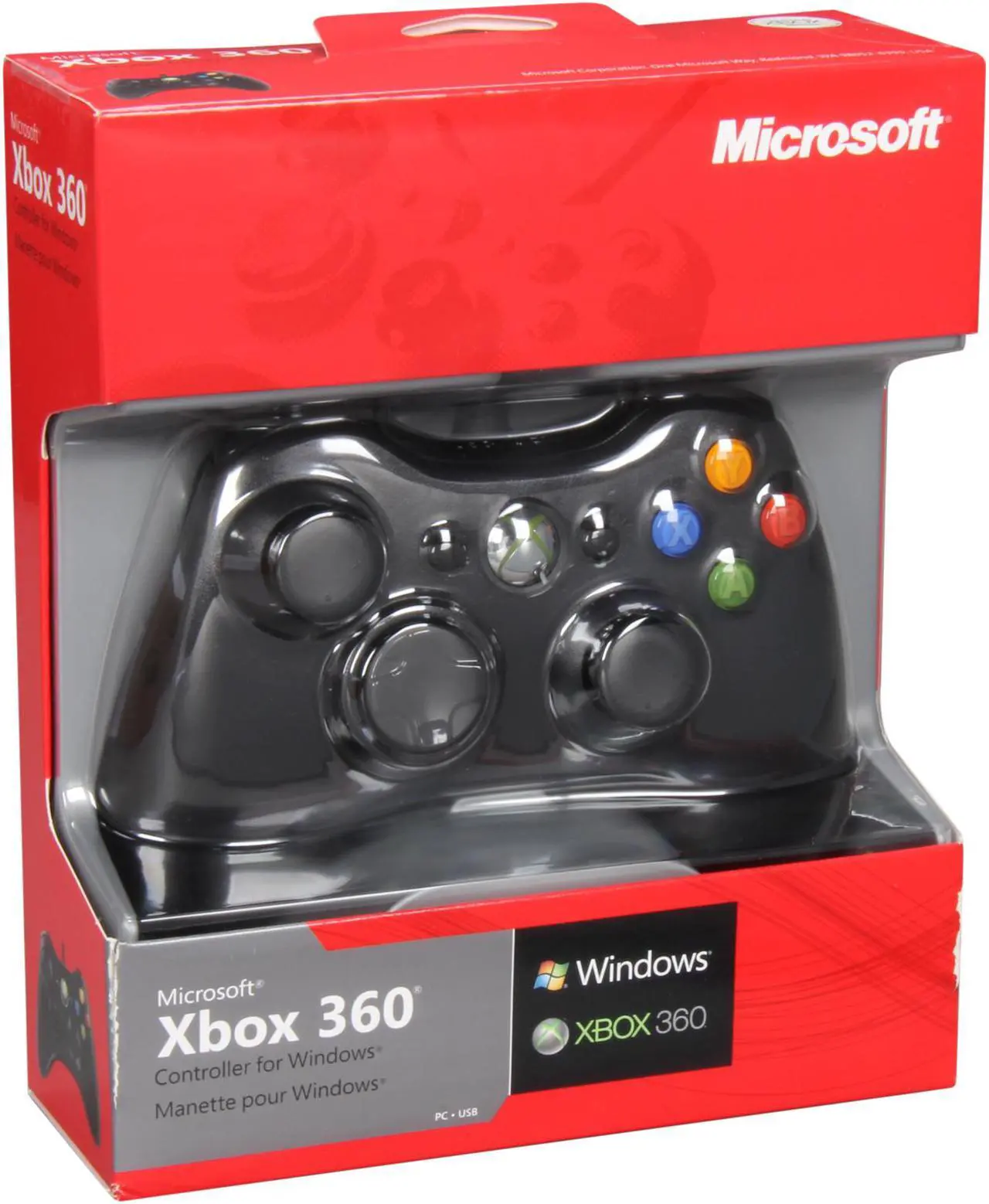 Alt view image 6 of 5 - Microsoft Xbox 360 Wired Controller for Windows
