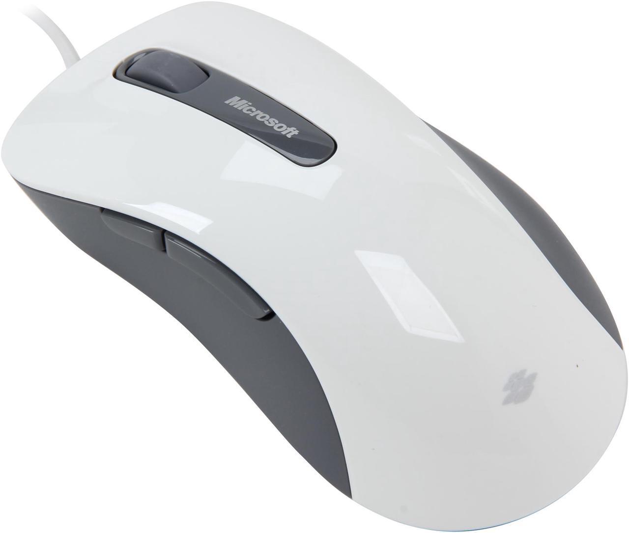 Microsoft Comfort Mouse 6000 for Business 5CJ-00005 White 5 Buttons 1 x Wheel USB Wired BlueTrack Mouse