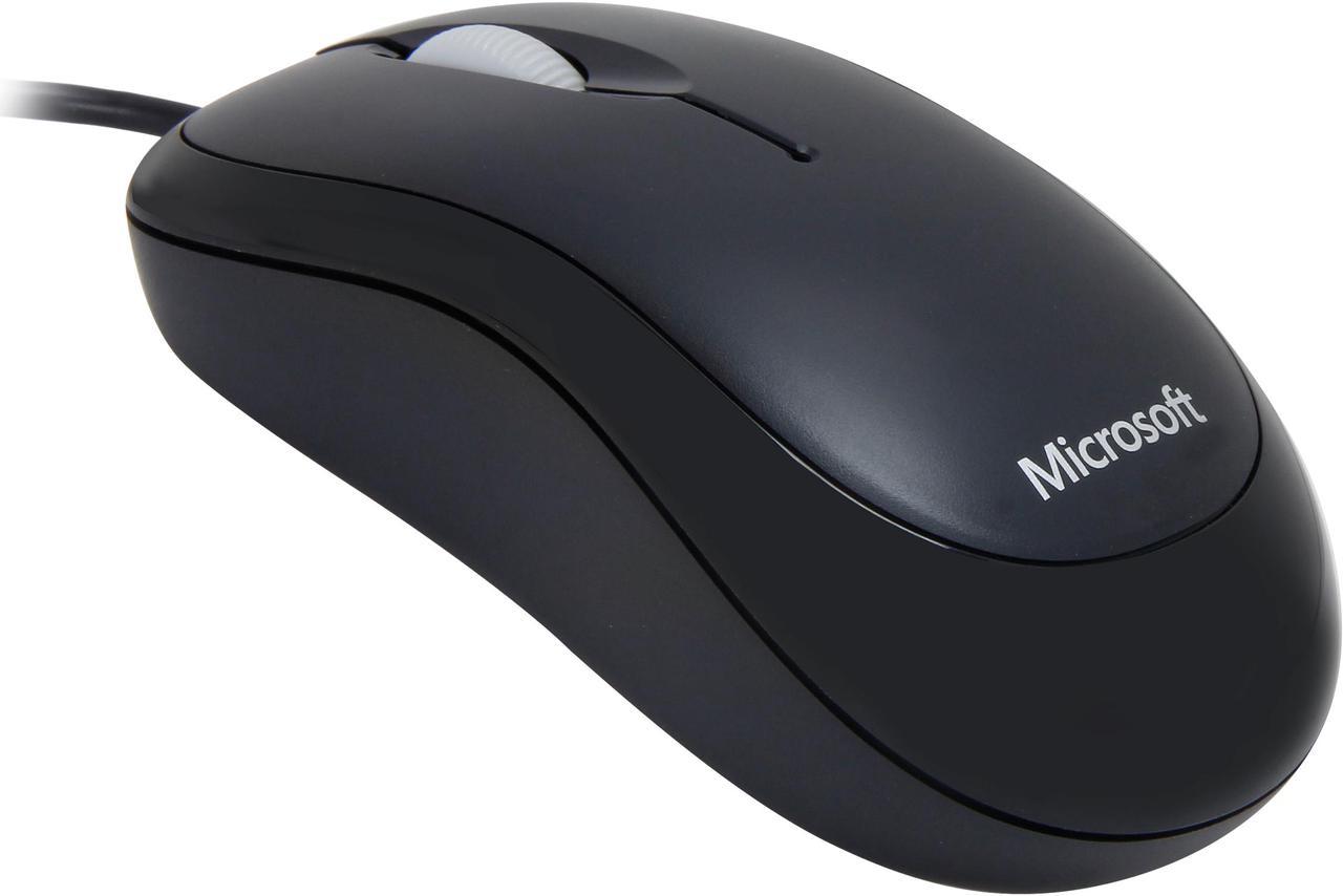 Microsoft Basic Optical Mouse - Black (P58-00061)