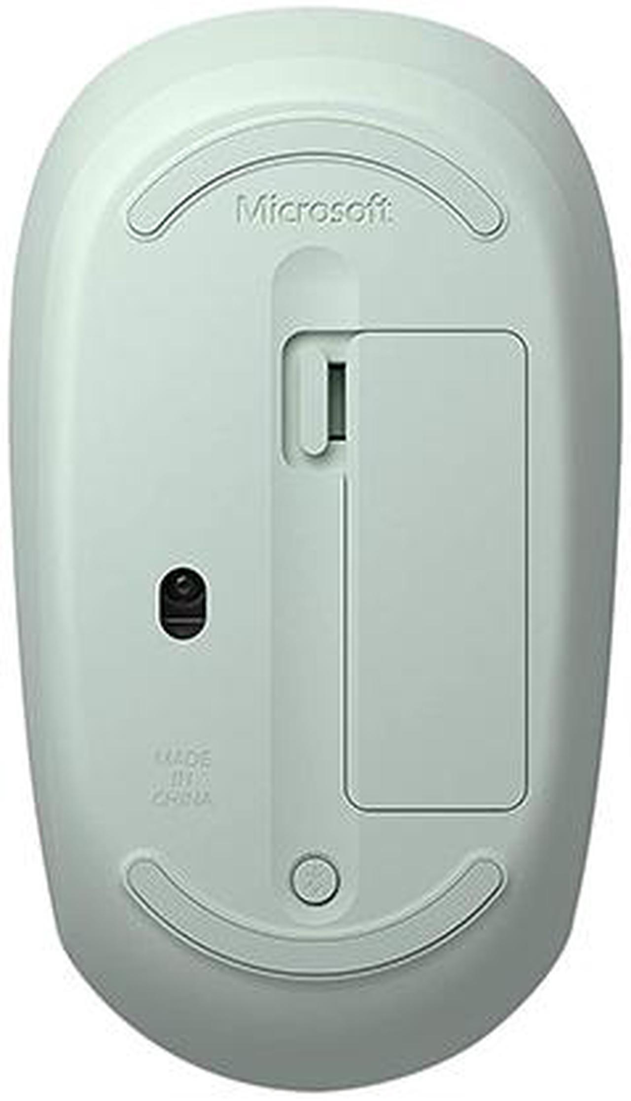 Alt view image 5 of 5 - Microsoft Bluetooth Mouse - Mint. Comfortable design, Right/Left Hand Use, 4-Way Scroll Wheel, Wireless Bluetooth Mouse for PC/Laptop/Desktop, works with for Mac/Windows Computers