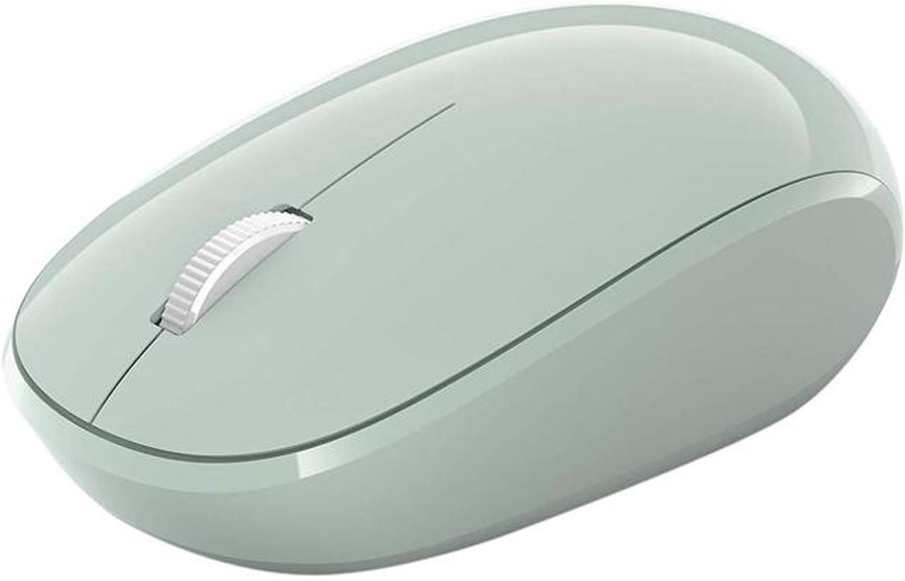 Main image of Microsoft Bluetooth Mouse - Mint. Comfortable design, Right/Left Hand Use, 4-Way Scroll Wheel, Wireless Bluetooth Mouse for PC/Laptop/Desktop, works with for Mac/Windows Computers