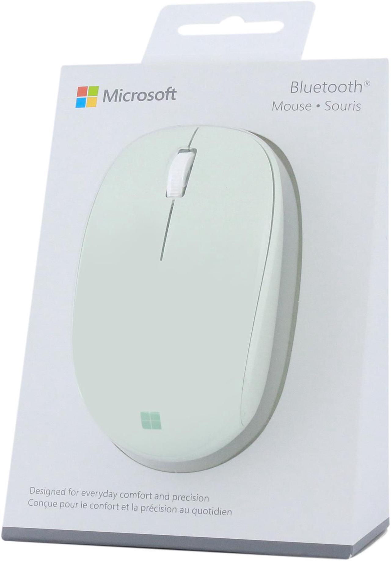 Alt view image 2 of 5 - Microsoft Bluetooth Mouse - Mint. Comfortable design, Right/Left Hand Use, 4-Way Scroll Wheel, Wireless Bluetooth Mouse for PC/Laptop/Desktop, works with for Mac/Windows Computers