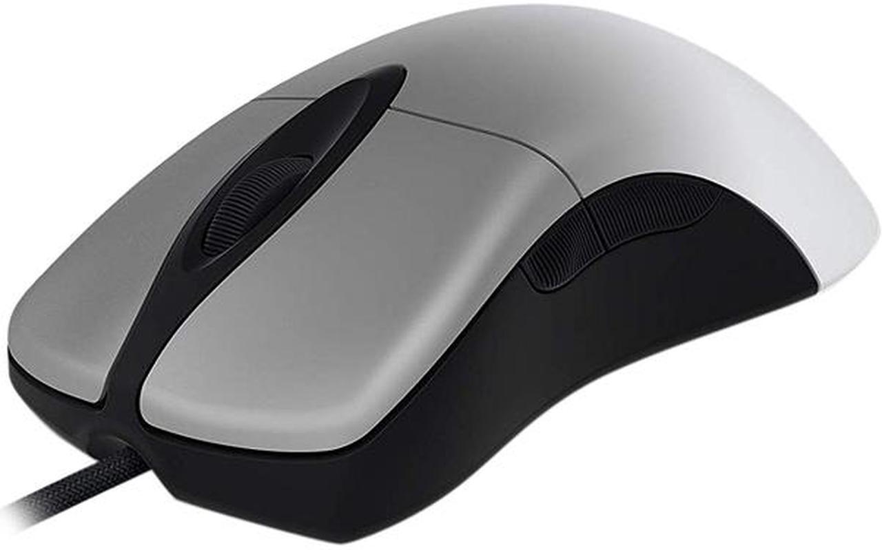 Main image of Microsoft Pro IntelliMouse Shadow White NGX-00005 Gray 5 Buttons 1 x Wheel USB 2.0 Wired Mouse