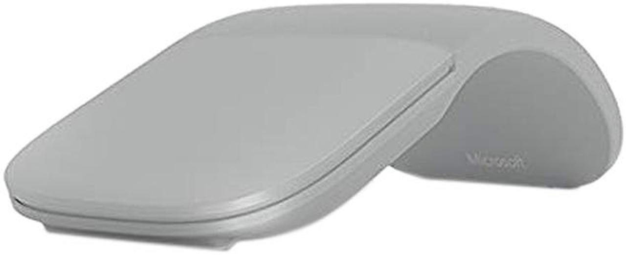 Microsoft Surface Arc FHD-00002 Light Gray 2 Buttons Bluetooth Bluetooth Wireless 1000 dpi Mouse, Bluetooth 4.1 - Light Grey