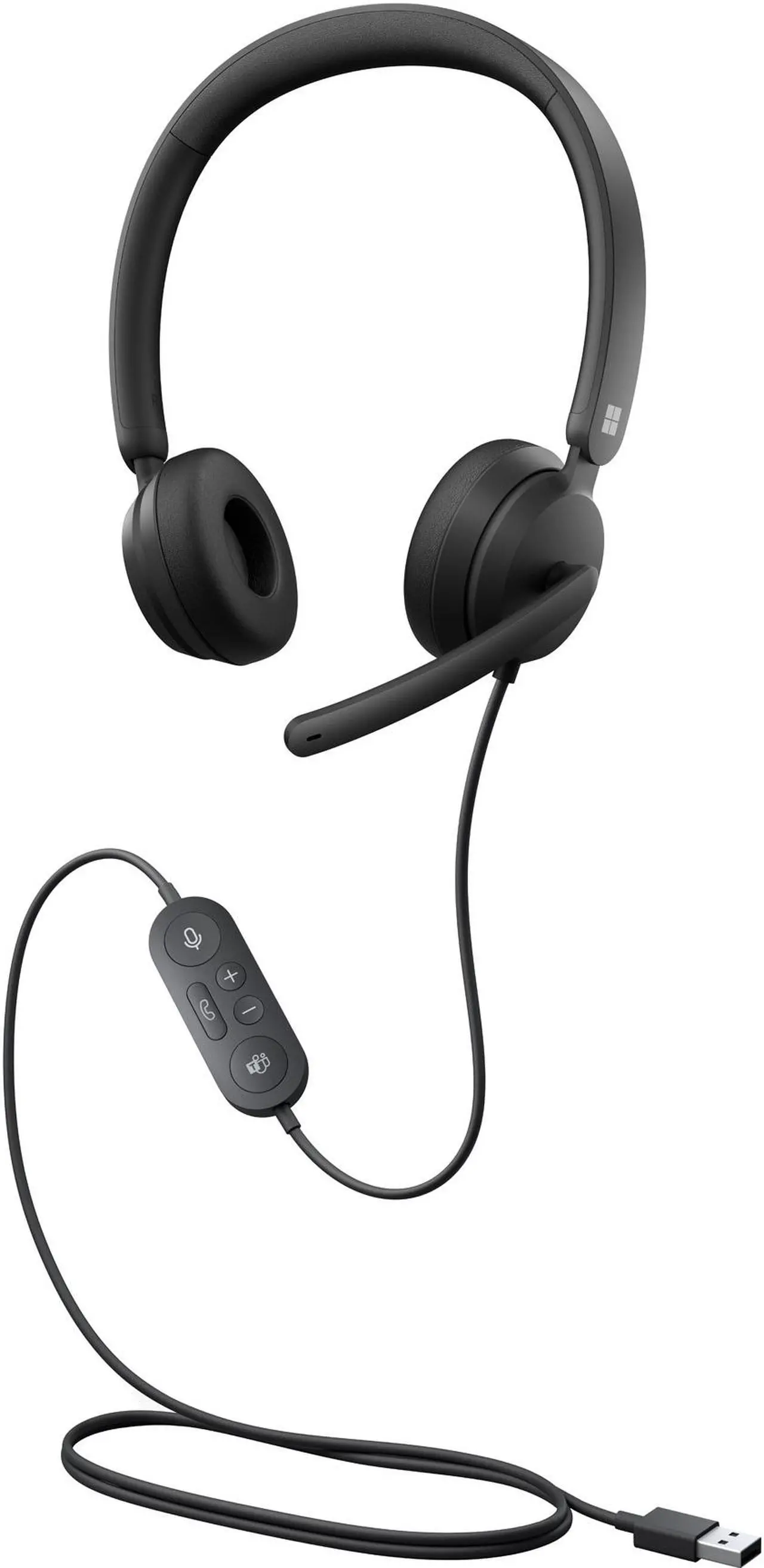Main image of Microsoft Modern USB Headset - Wired Headset,On-Ear Stereo Headphones with Noise-Cancelling Microphone, USB-A Connectivity, In-Line Controls, PC/Mac/Laptop - Certified for Microsoft Teams