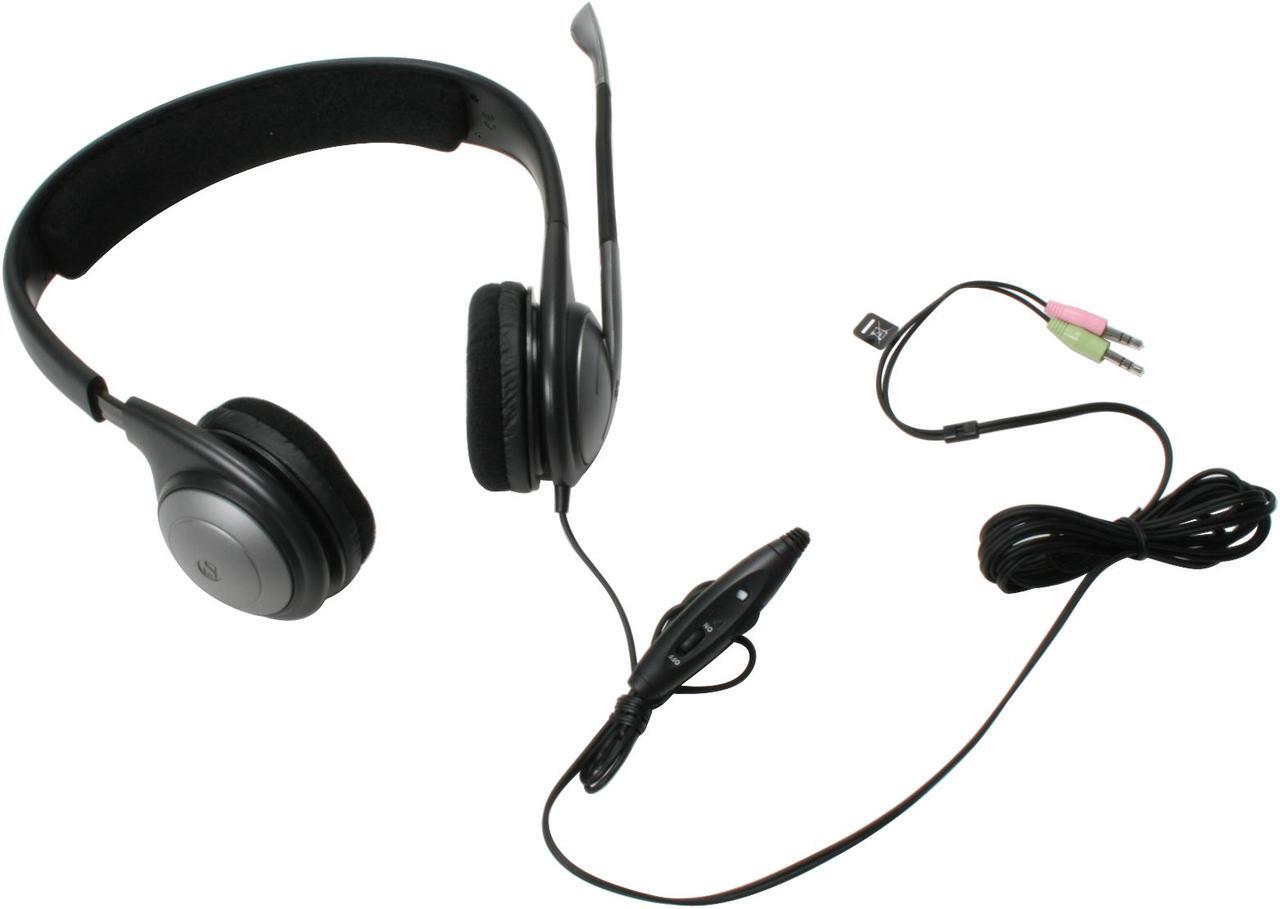 Alt view image 2 of 4 - SENNHEISER PC151 3.5mm Connector Binaural Headset