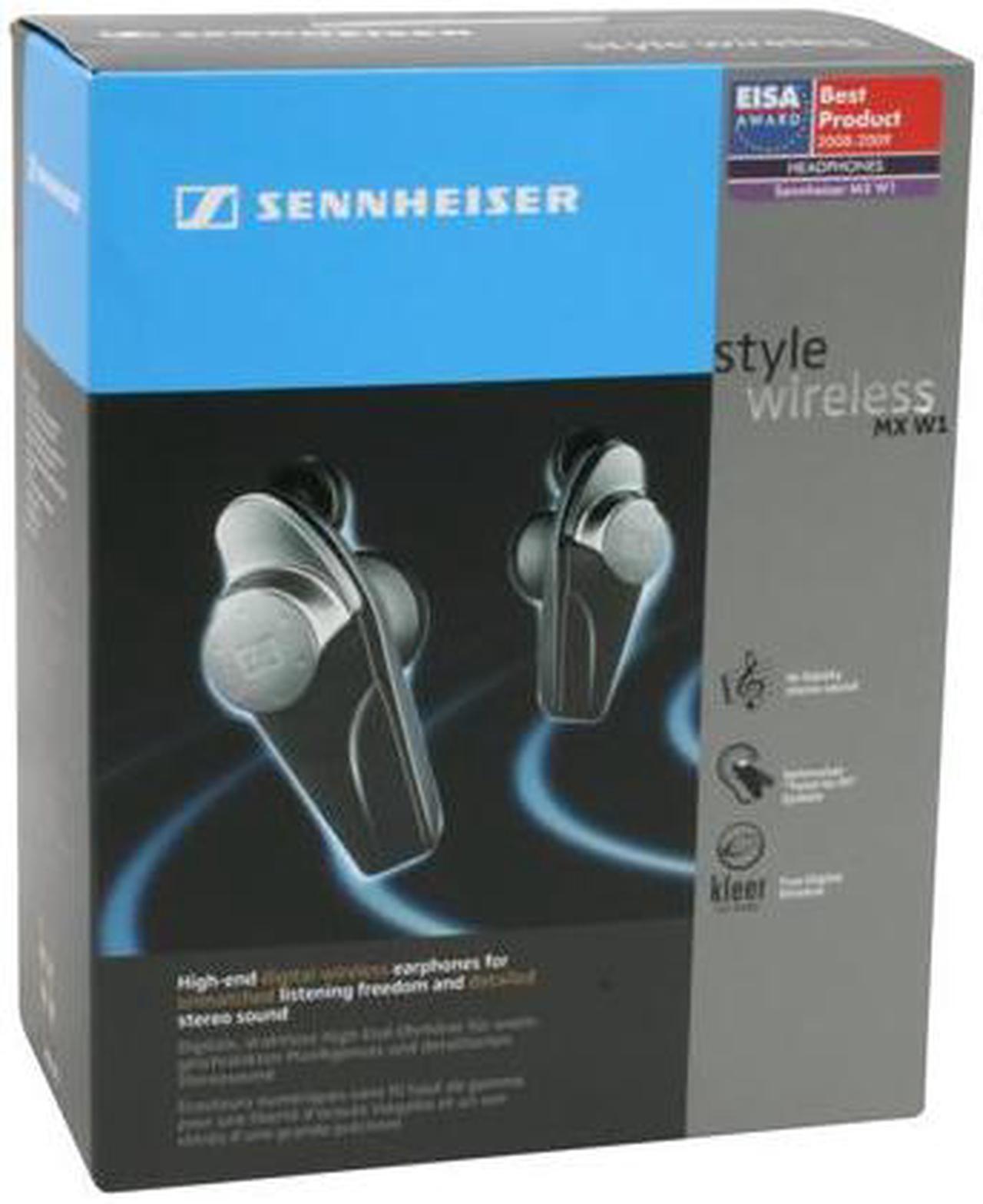Alt view image 8 of 8 - Sennheiser MX W1 3.5mm Connector Earbud Totally Wireless Earphone