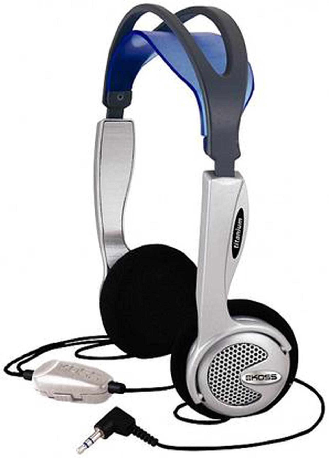 Alt view image 2 of 2 - KOSS Black/Silver KTXPRO1 3.5mm/ 6.3mm Connector Supra-aural On-Ear Headphone