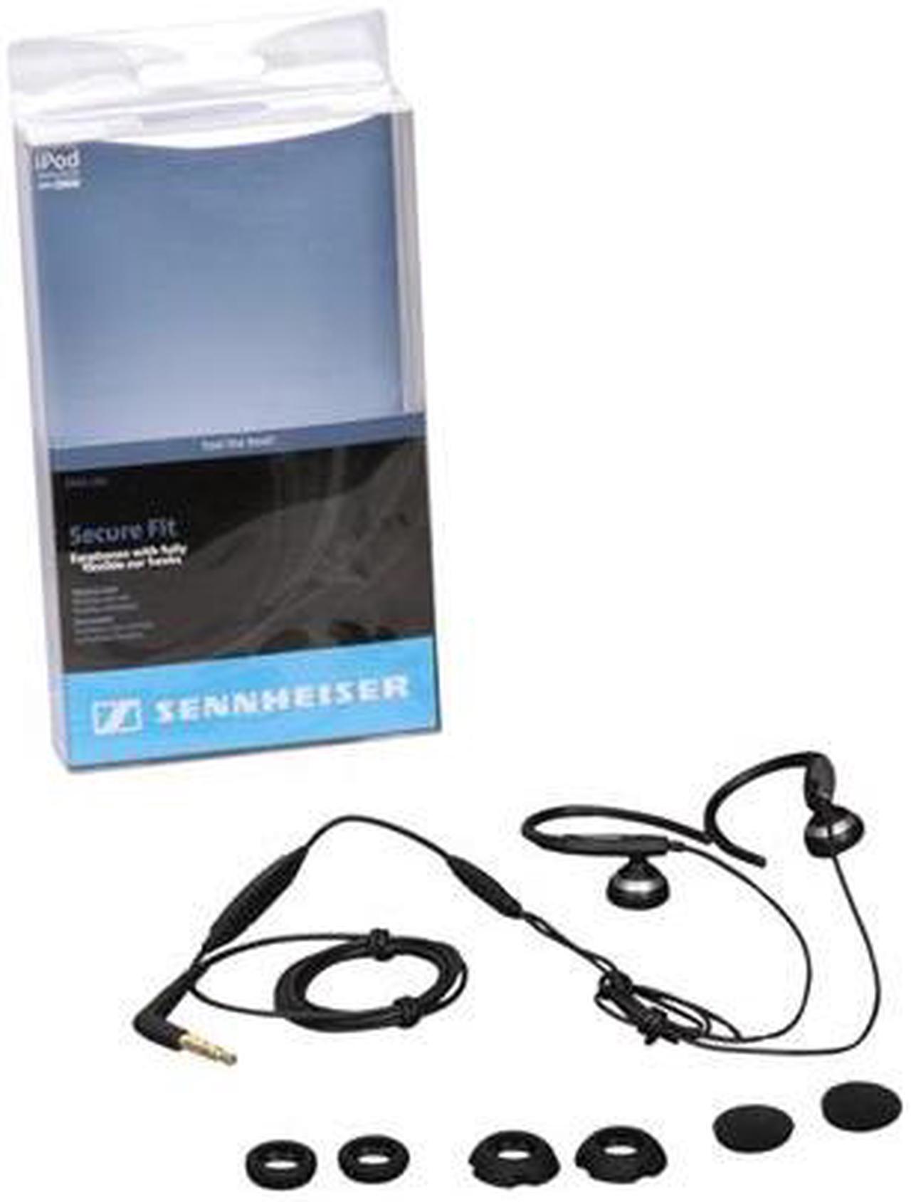 Alt view image 4 of 4 - Sennheiser OMX 180 In-Ear Headphone with Flexible Ear Hooks and Volume Control