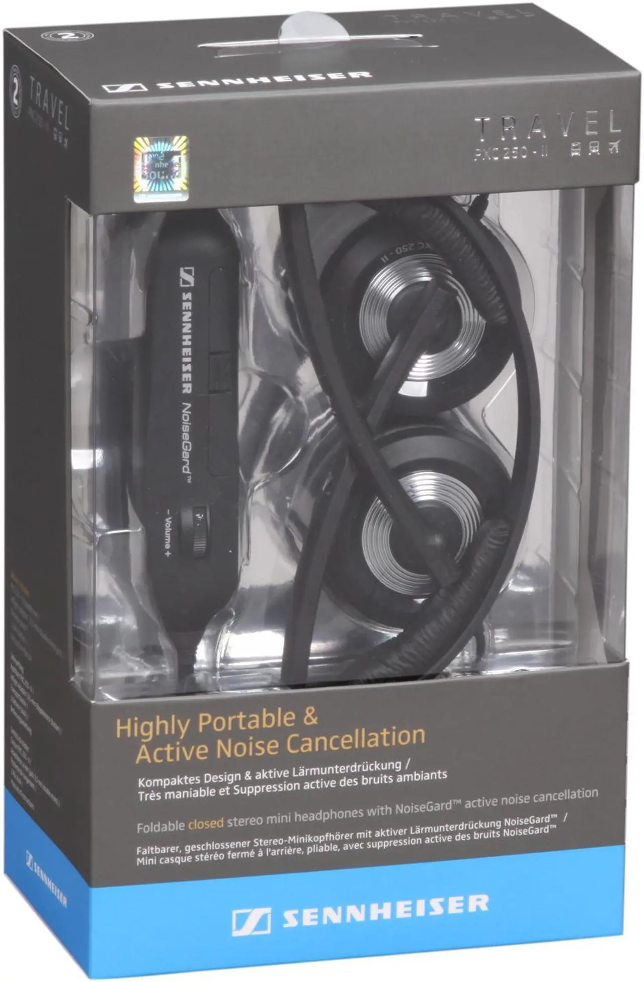 Alt view image 3 of 3 - Sennheiser - Noise Cancelling Headphones (PXC 250-II)