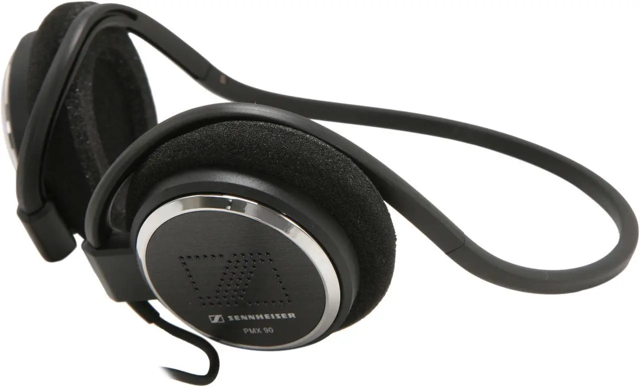 Alt view image 3 of 6 - Sennheiser PMX 90 3.5mm Connector On-Ear Neckband Headphone