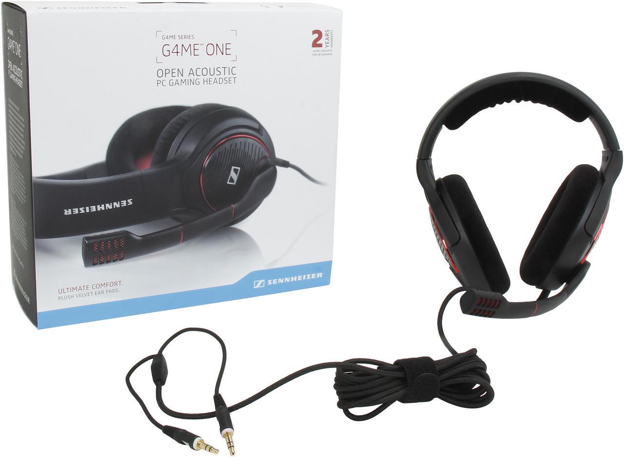 Alt view image 6 of 6 - SENNHEISER GAME ONE 3.5mm Connector Circumaural Gaming Headset