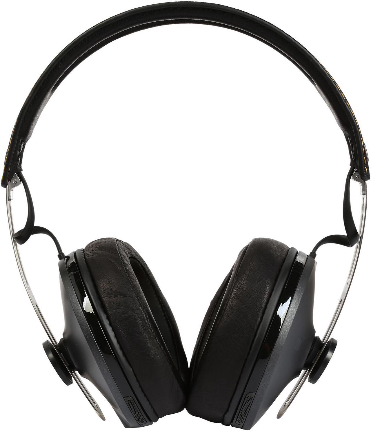 Alt view image 4 of 8 - Sennheiser Momentum Bluetooth Around-Ear Headphone-Black