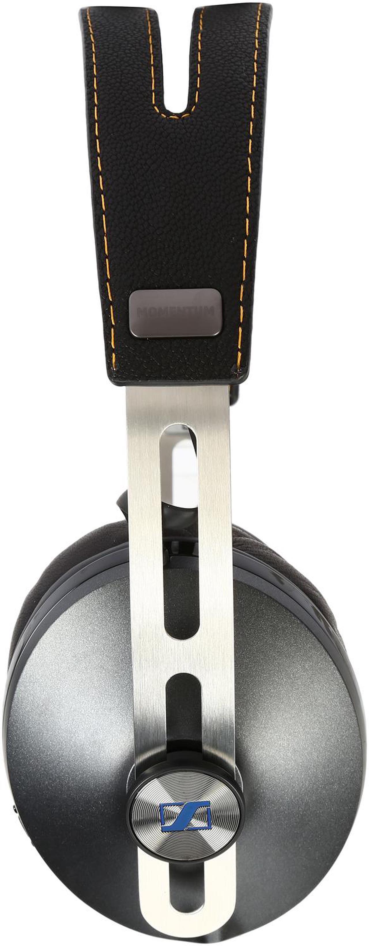 Alt view image 5 of 8 - Sennheiser Momentum Bluetooth Around-Ear Headphone-Black