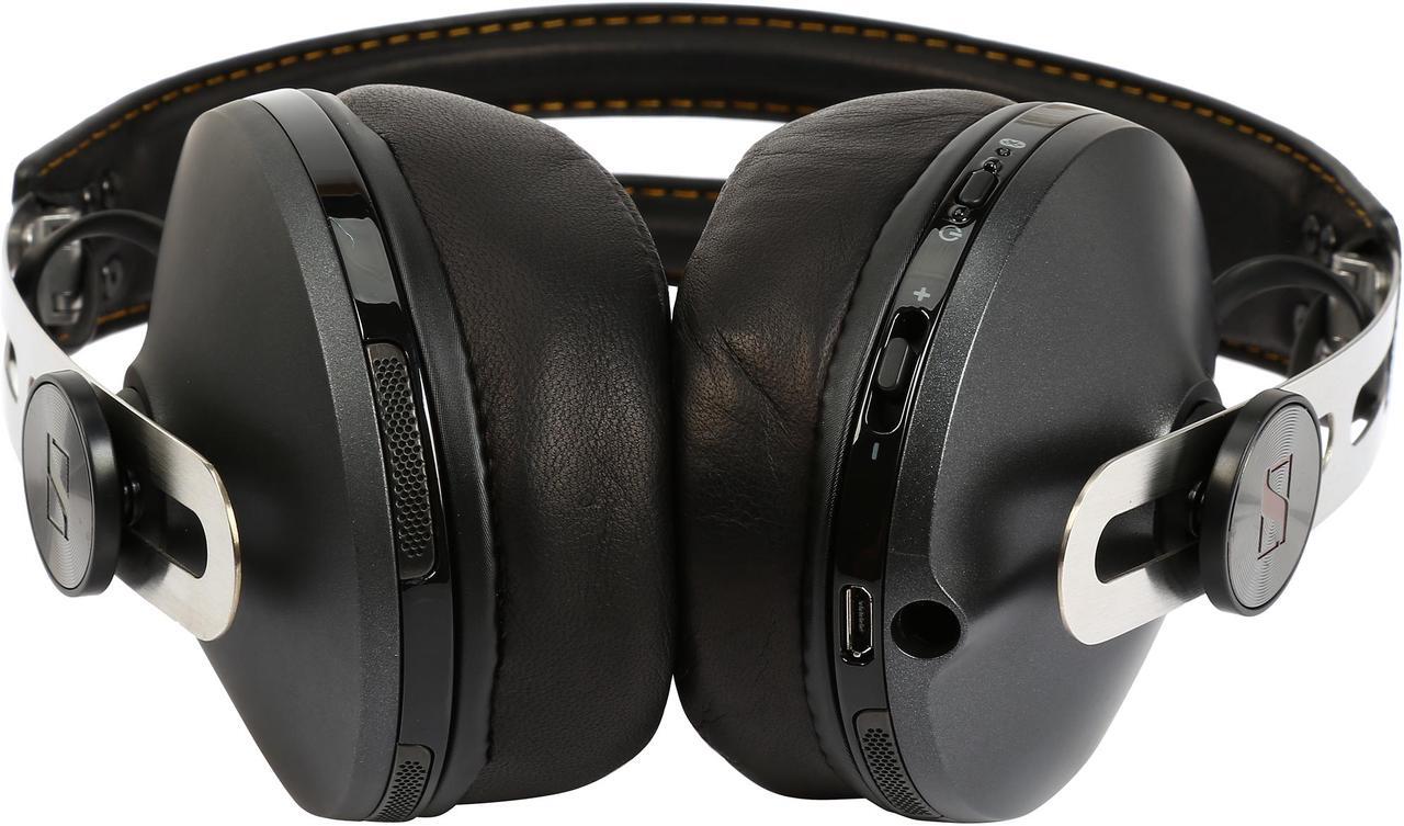 Alt view image 7 of 8 - Sennheiser Momentum Bluetooth Around-Ear Headphone-Black