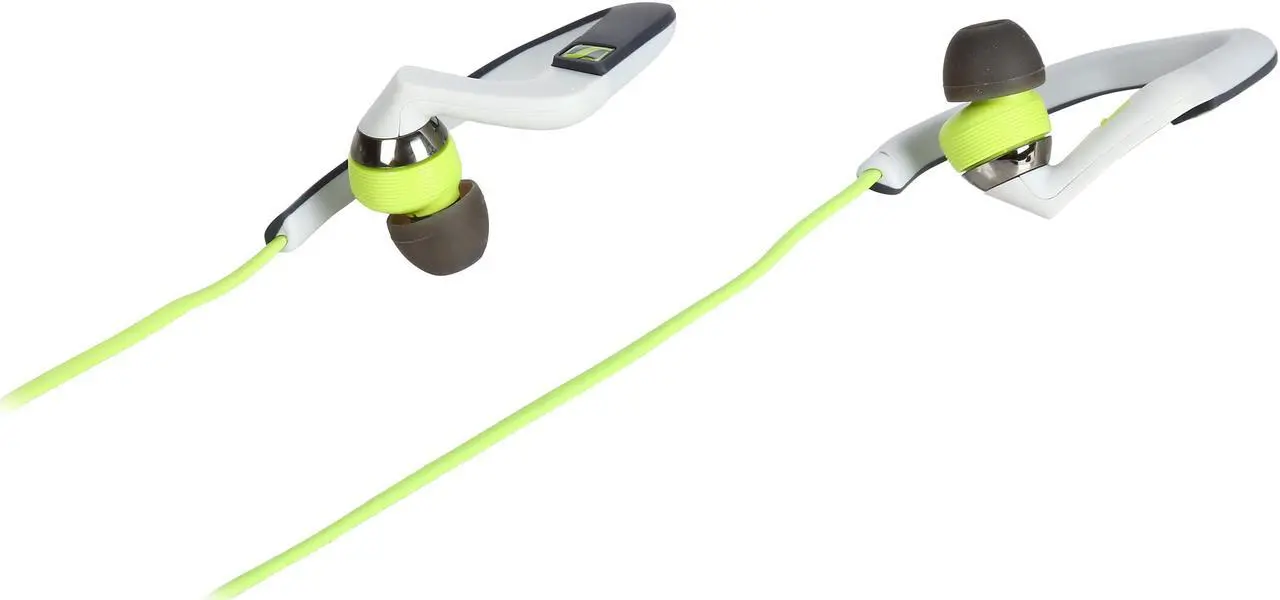 Alt view image 2 of 4 - Sennheiser Green OCX 686i 3.5mm Connector Canal SPORTS - Ultra-lightweight sports headset