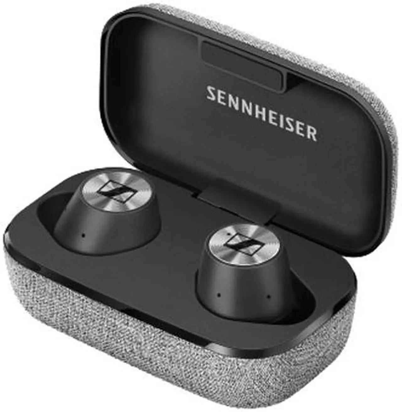 Alt view image 3 of 6 - Sennheiser M3IETW BLACK Momentum True Wireless Earbuds