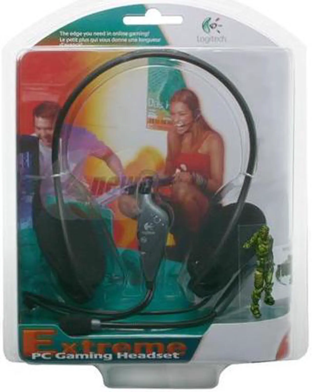 Alt view image 5 of 5 - Logitech Extreme 3.5mm Connector Supra-aural PC Gaming Headset