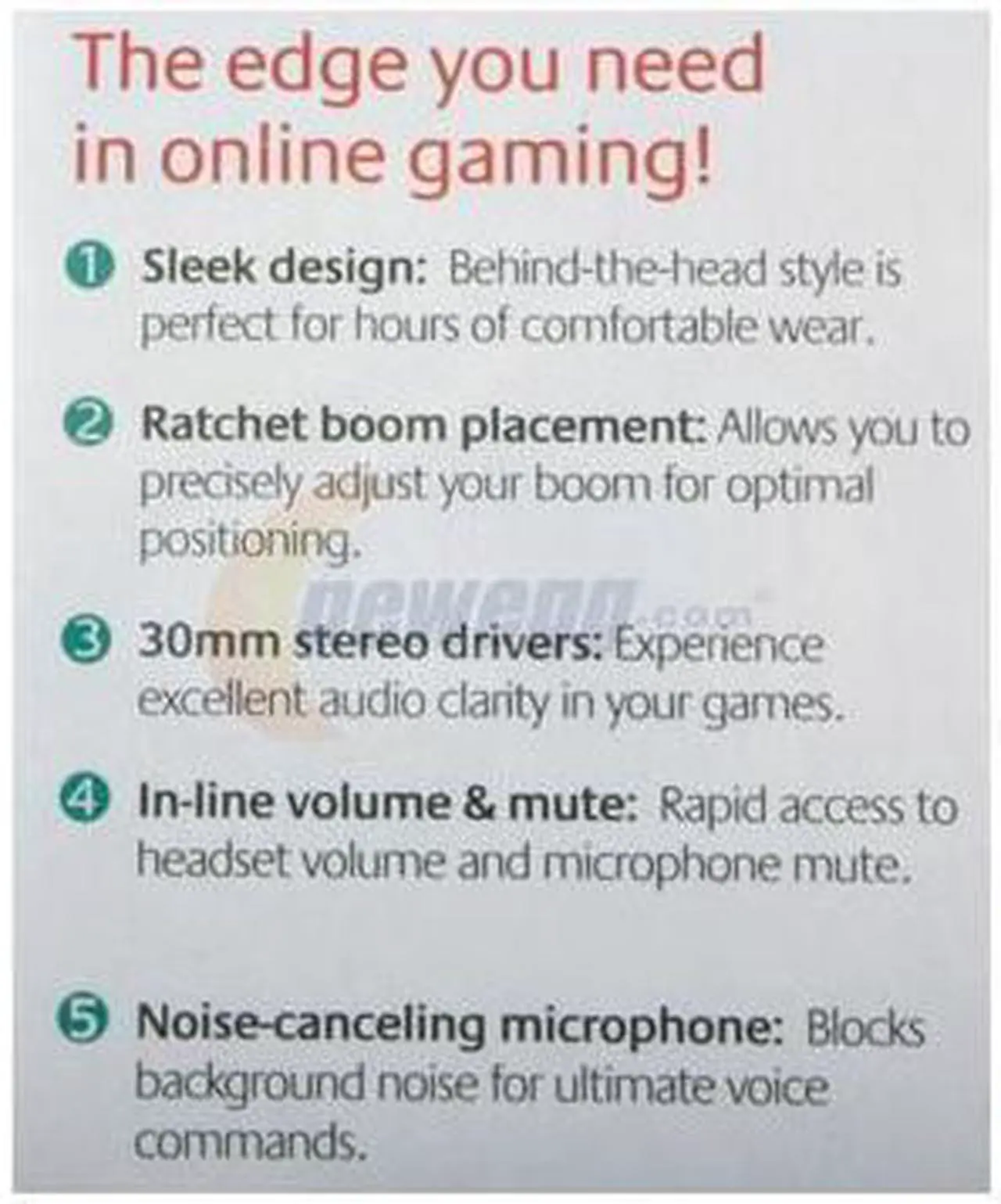 Alt view image 4 of 5 - Logitech Extreme 3.5mm Connector Supra-aural PC Gaming Headset
