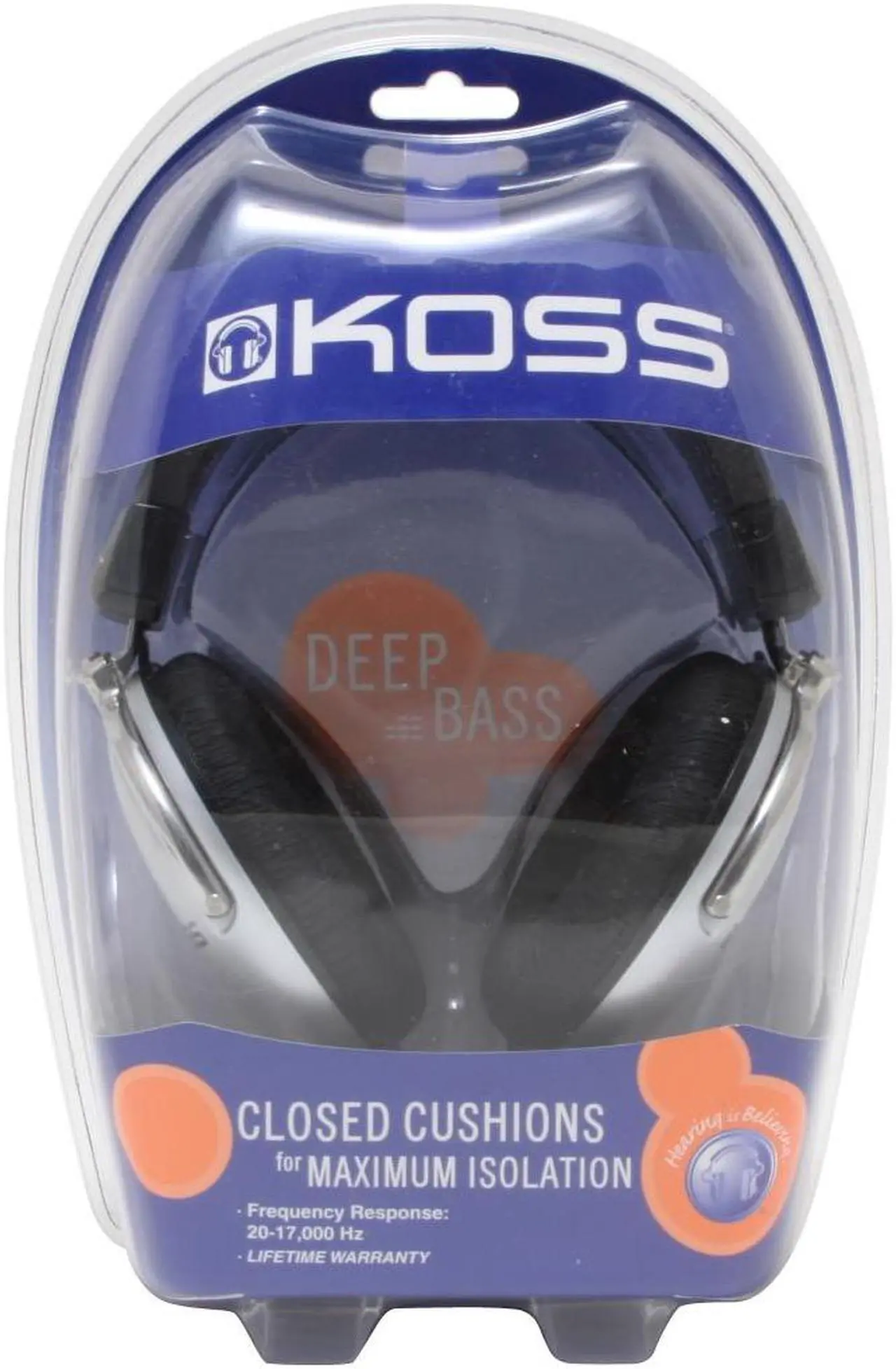 Alt view image 3 of 3 - KOSS White TD85 3.5mm Connector Circumaural Full Size Headphone