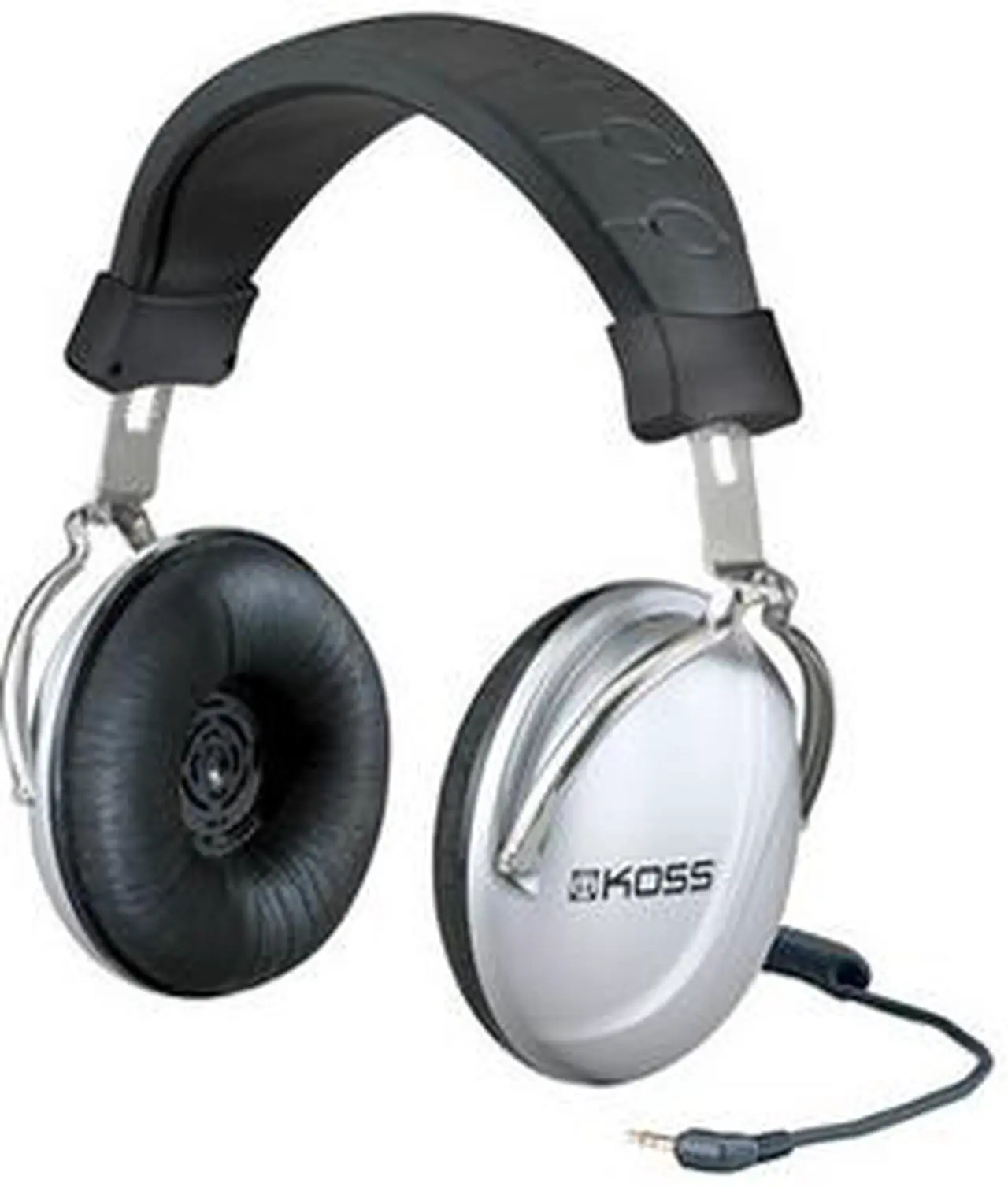 Alt view image 2 of 3 - KOSS White TD85 3.5mm Connector Circumaural Full Size Headphone