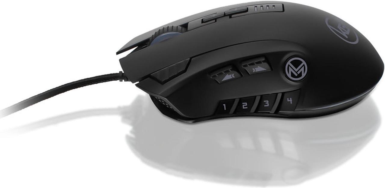 Alt view image 4 of 6 - IOGEAR Kaliber Gaming MMOMENTUM Pro MMO Gaming Mouse