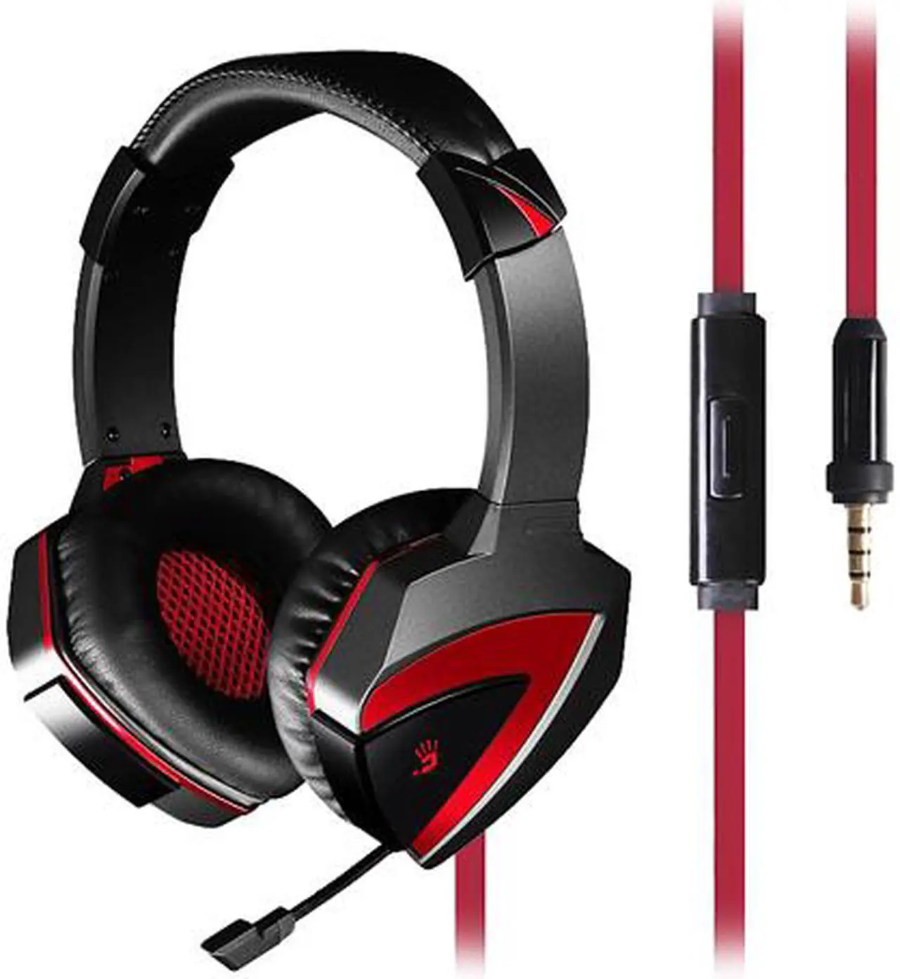 Alt view image 2 of 7 - A4Tech Bloody G500 Combat Gaming Headset with inline Microphone