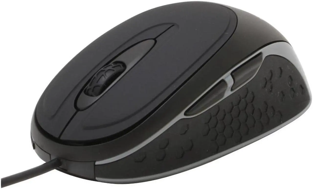Main image of Kensington Ci20 Black 5 Buttons 1 x Wheel USB or PS/2 Wired Diamondeye Optical Mouse