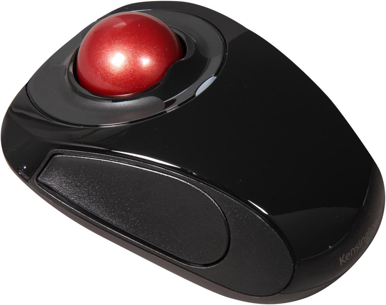 Kensington K72352US Black RF Wireless Orbit Mobile Trackball