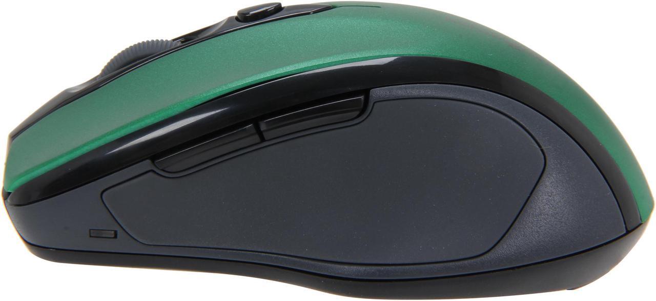 Alt view image 5 of 6 - Kensington Pro Fit Mid-Size Mouse K72424AM Emerald Green 1 x Wheel USB RF Wireless Optical Mouse