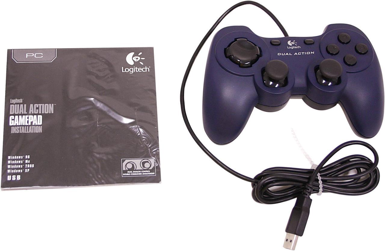 Alt view image 2 of 3 - Logitech 963292-0403 Dual Action Gamepad