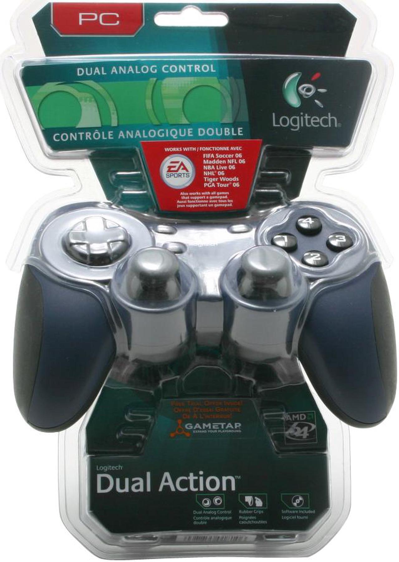 Alt view image 3 of 3 - Logitech 963292-0403 Dual Action Gamepad