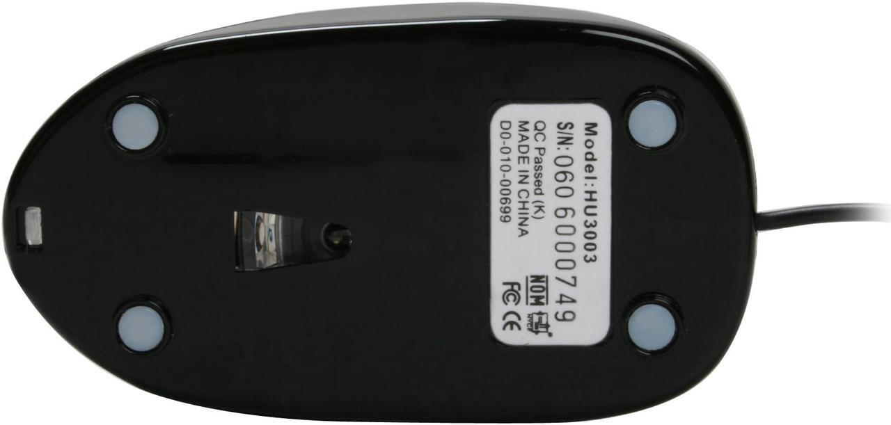 Alt view image 7 of 9 - SPEC Research HU3003/USB 3 Buttons 1 x Wheel USB Wired Optical Mini Mouse