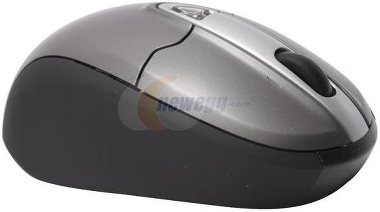 Alt view image 3 of 10 - Targus AMW25US Silver/Black 4 Buttons 1 x Wheel Wireless Optical Stow-N-Go Notebook Mouse