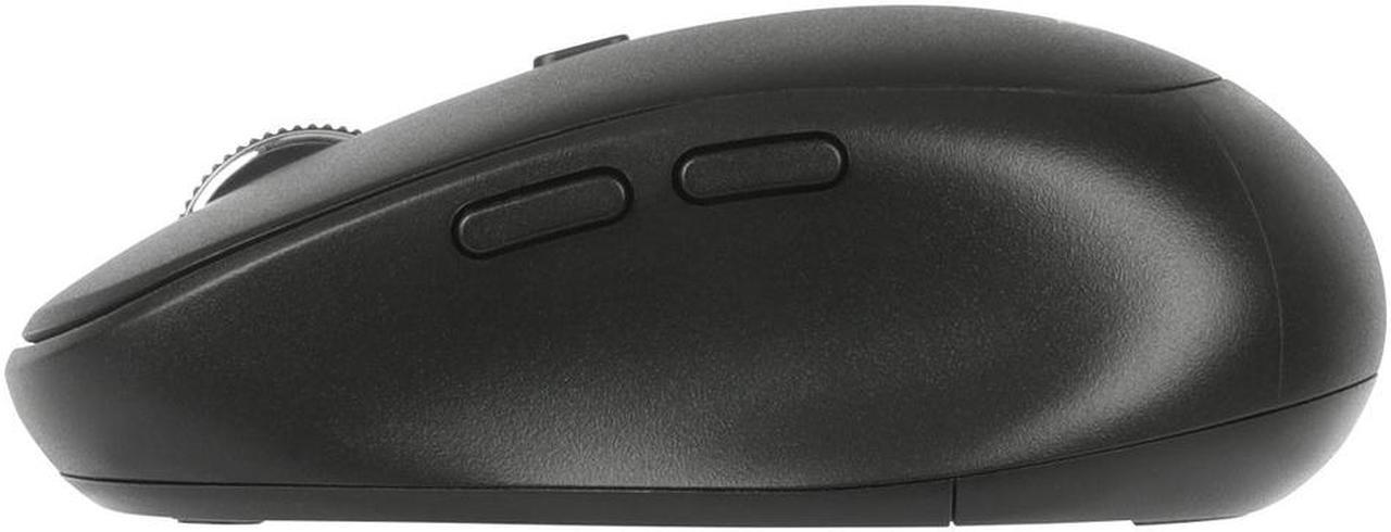 Alt view image 8 of 8 - Targus AMB582GL Black 1 x Wheel Dual (RF / Bluetooth Wireless) Midsize Comfort Multi-Device Antimicrobial Wireless Mouse