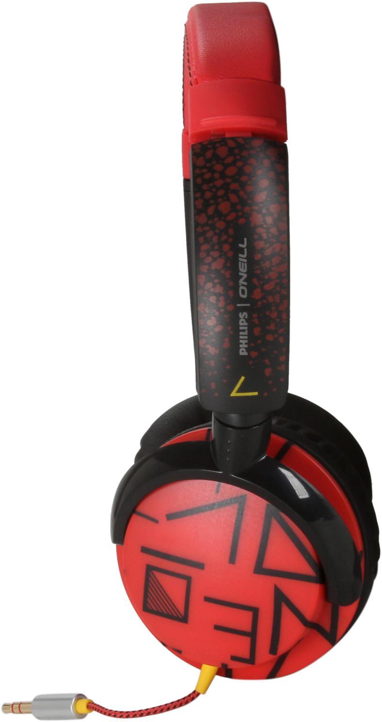 Alt view image 3 of 7 - PHILIPS O'Neill SHO8803/28 3.5 mm Stereo Connector Circumaural THE SNUG Headband Headphone