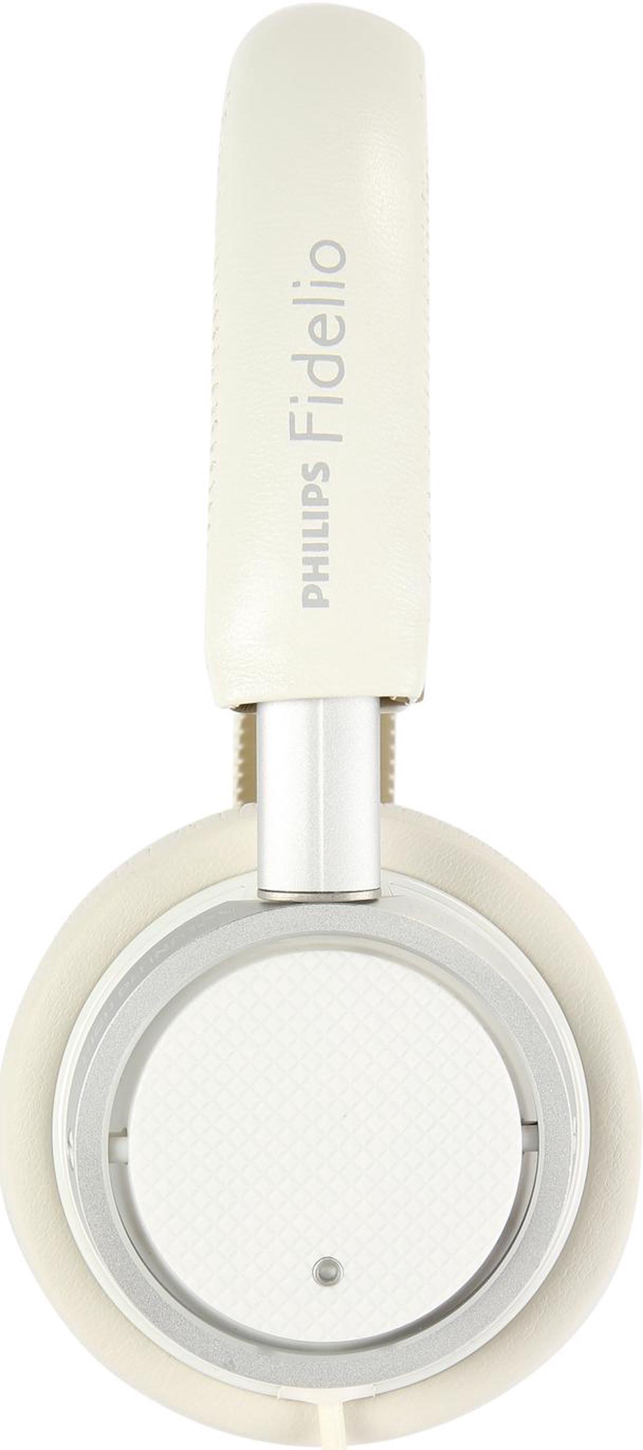 Alt view image 3 of 6 - PHILIPS Fidelio M1MKIIWT/27 Circumaural Headphones with Microphone, white