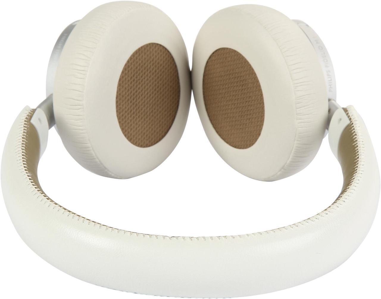 Alt view image 5 of 6 - PHILIPS Fidelio M1MKIIWT/27 Circumaural Headphones with Microphone, white