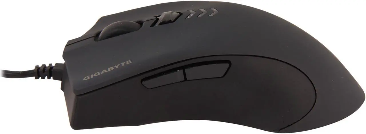 Alt view image 3 of 5 - GIGABYTE GM-FORCE M7 5 Buttons 1 x Wheel USB Wired Optical Gaming Mouse