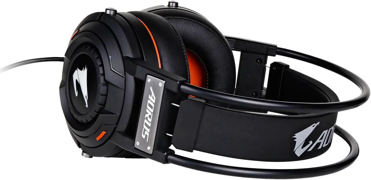 Alt view image 6 of 7 - GIGABYTE Aorus H5 Circumaural Gaming Headset