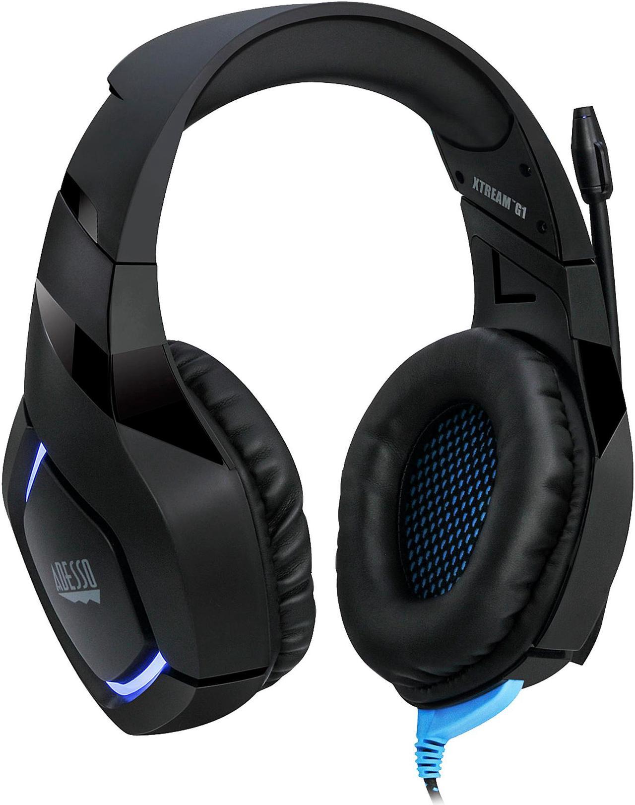 Adesso Xtream G1 Stereo Gaming Headphone/Headset with Microphone